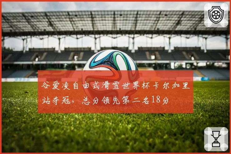 谷爱凌自由式滑雪世界杯卡尔加里站夺冠，总分领先第二名18分